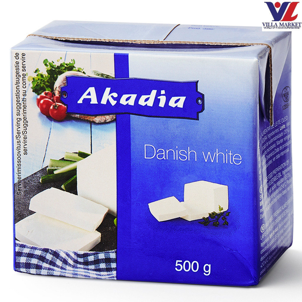 Akadia Danish White Cheese 500G