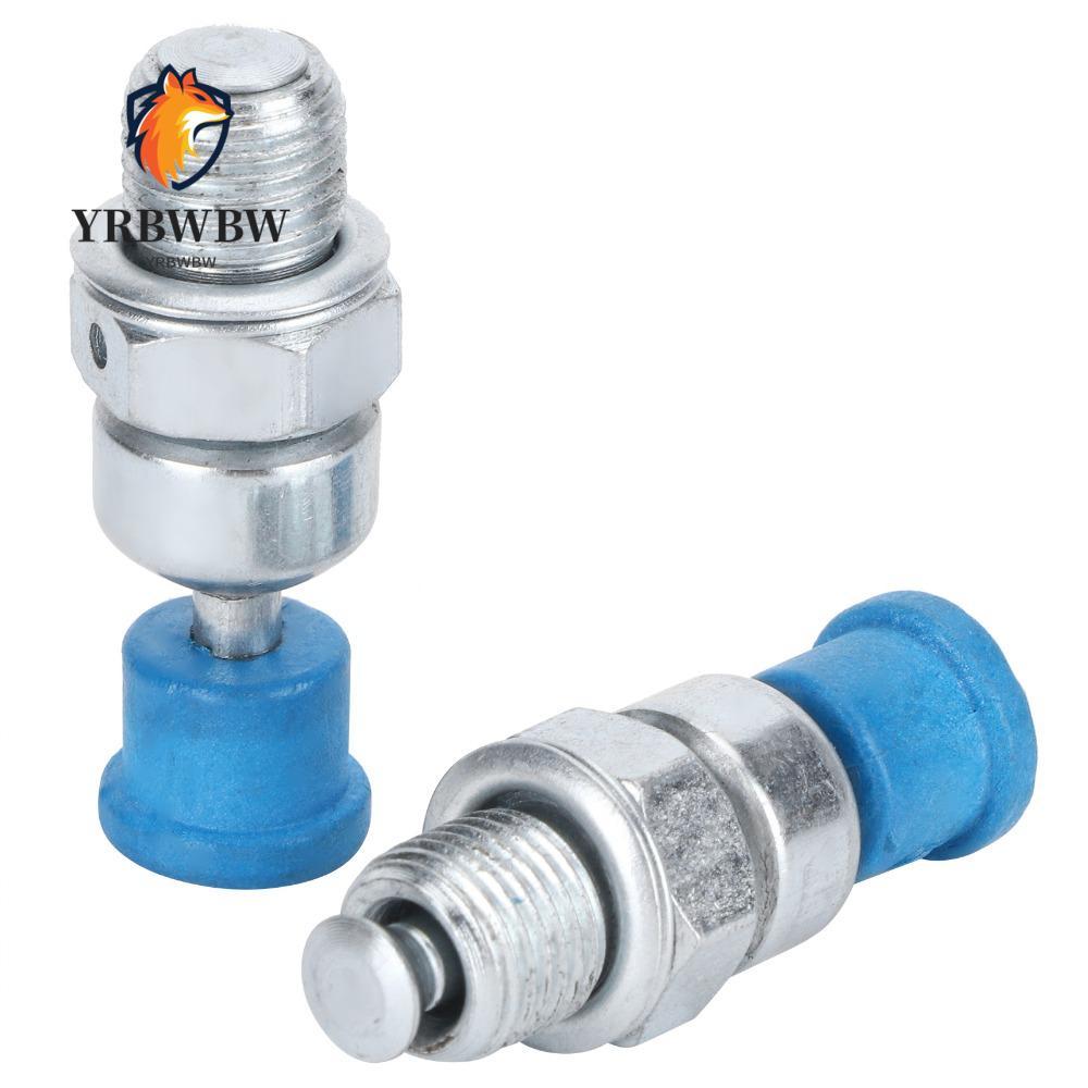 YRBW 2PCS Decompression Valve, Compact Silver กระบอก Decompression Valve, เหล็กติดตั้งง่าย Decompres