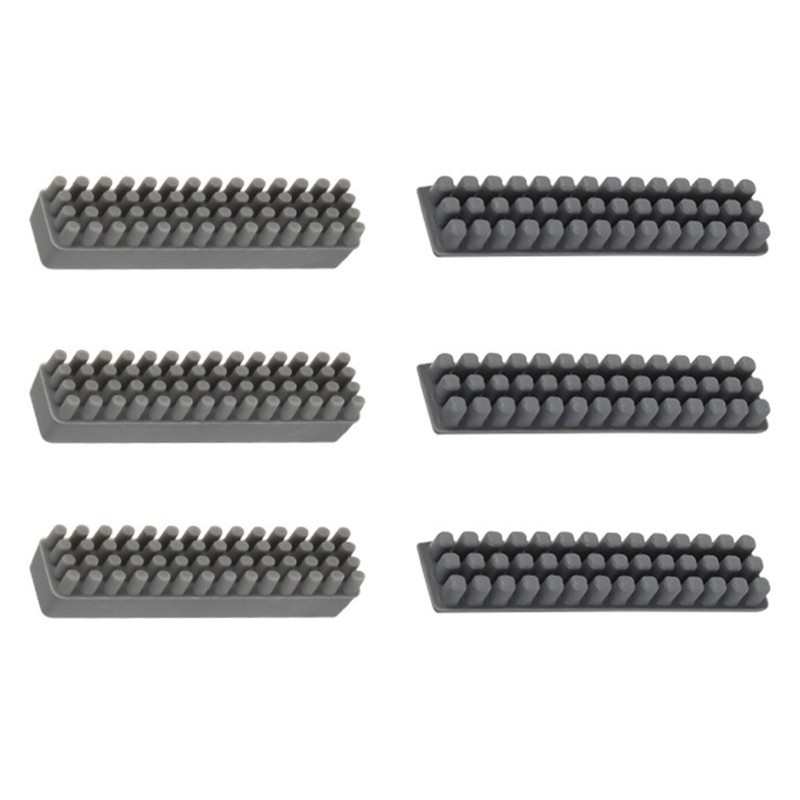 Nozzle Brush for Bambu Lab A1 Wiper Silicone Brush Hotbed Mounted Scrubbers for Bambulab A1 / A1 Min