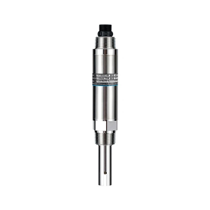 ZAAK Firstrate FST100-EC106 การนําไฟฟ้าอัจฉริยะเซ็นเซอร์ EC RS485 หัวนําไฟฟ้าออนไลน์การตรวจสอบคุณภาพ