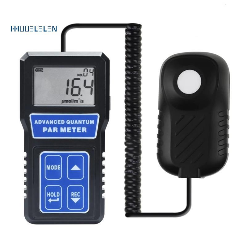 [Promete H]PAR Meter เครื่องทดสอบแสง PPFD Photoynthesis Quantum Meter 400-700nm ความยาวคลื่น W/โหมดเ