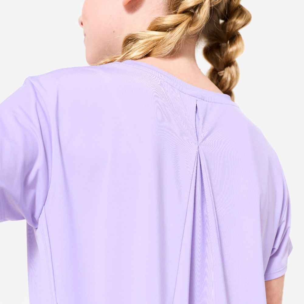 Decathlon Ts S900 Girl Praline เสื้อยืดสำหรับเด็กผู้หญิง รูปที่ 3
