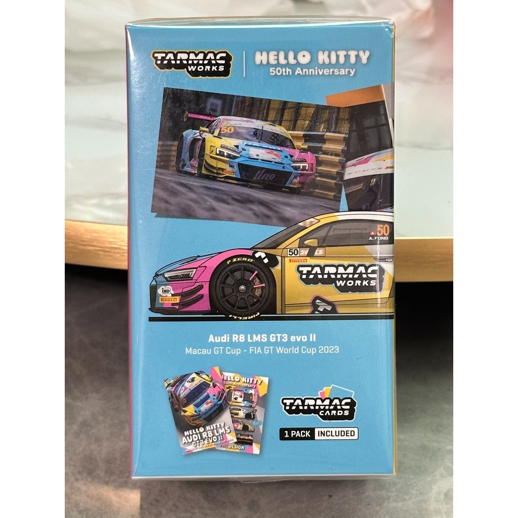 ต่ําสุดทั้งเครือข่าย Tarmac Works 1/64 Hello Kitty 50th Anniversary Model Audi R8 LMS GT3 evo II, Ma