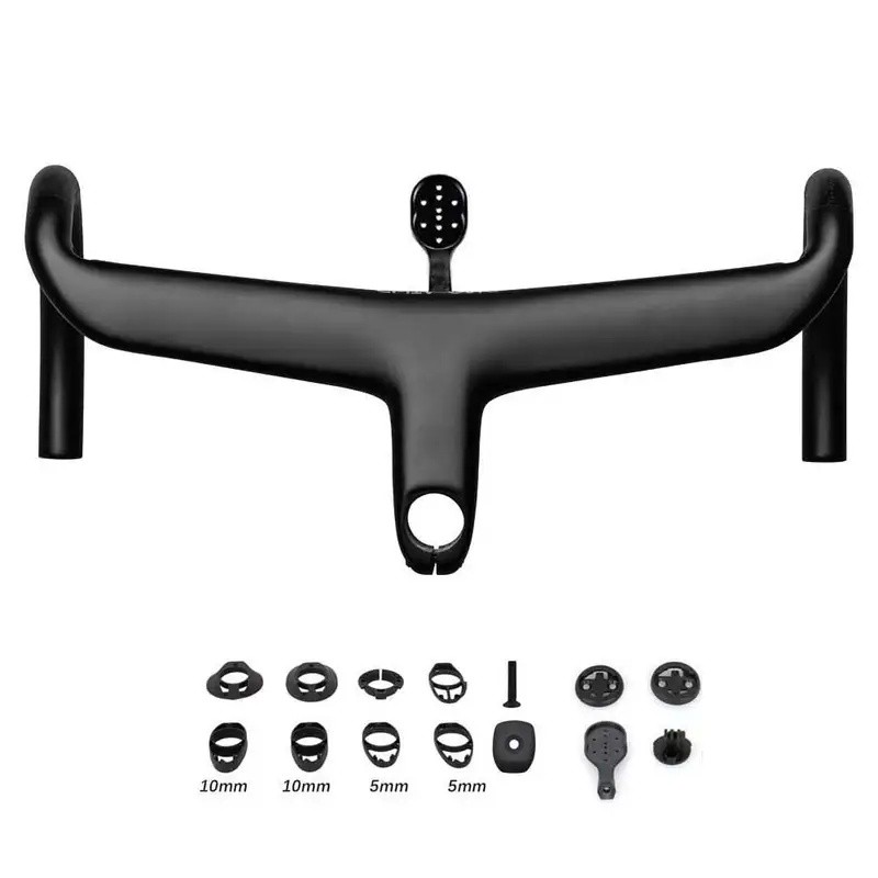 DAHL eletarone แผนที่คาร์บอน Handlebar Bent Bar ภายในสาย Roouting 127 มม. 75 มม.Reach SL7 จักรยาน Ha