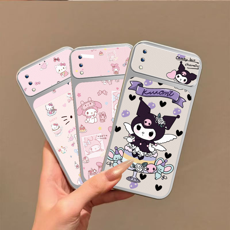 เคส vivo y91c เคส vivo y1s Leather Anti fall เคสโทรศัพท์ป้องกัน