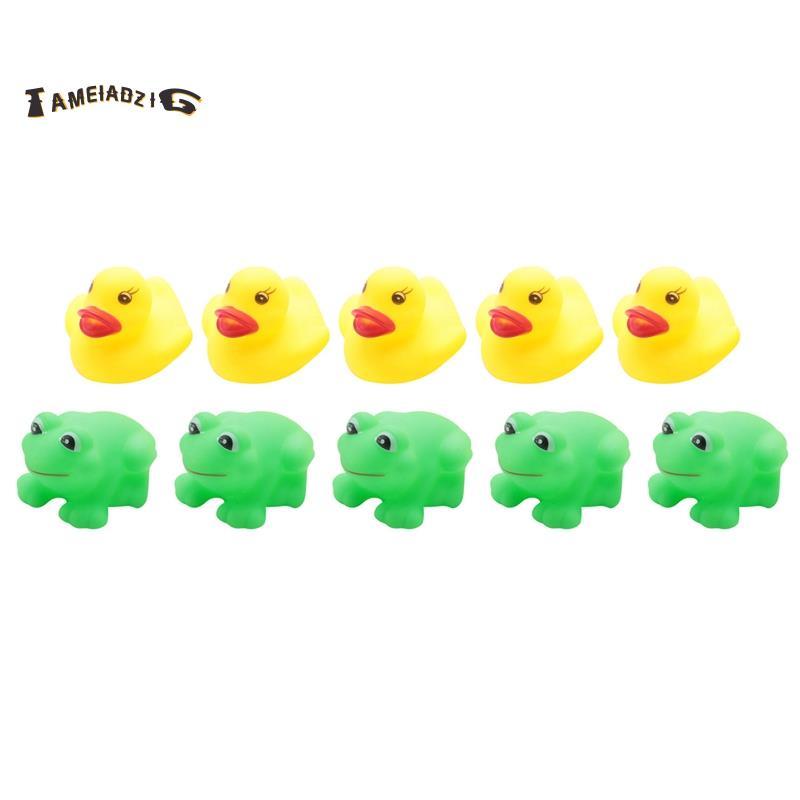 [Quality T]ของเล่น Frogs & Ducks 5 ชิ้น+5 ชิ้น