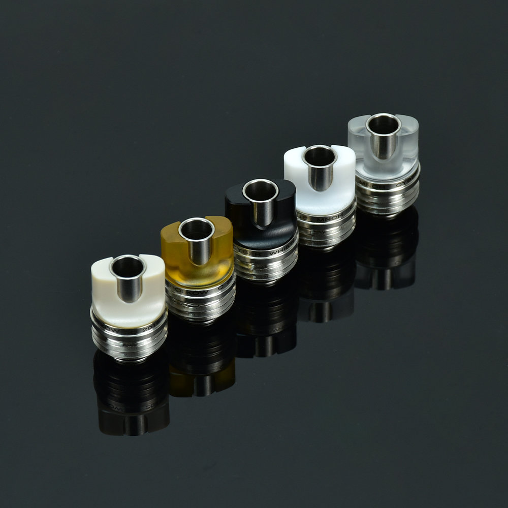 Crown v2 Quick Release Dripper pc pie peek pump วัสดุสแตนเลสสําหรับ BB Film Set Box#皇冠v2快拆滴嘴 Pc pie 