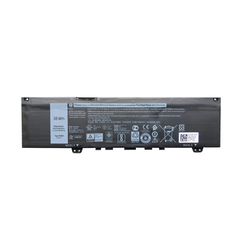 ใช้ได้กับ Dell Achievement Vostro 5370 Insperity 13-7386 P87G P83G F62G0 แบตเตอรี่คอมพิวเตอร์