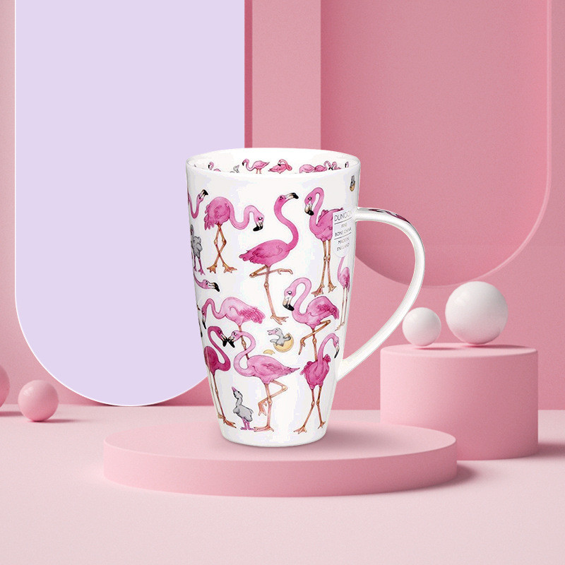 DUNOON DUNOON Bone China Mug ความจุขนาดใหญ่ Handmade ถ้วยหญิงอังกฤษถ้วยชาถ้วยน้ําเซรามิค