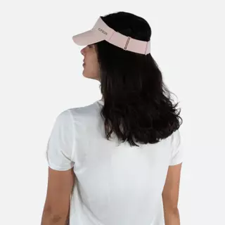 Decathlon Adult Running Visor หมวกไวเซอร์/หมวกเปิดศีรษะใส่วิ่งสำหรับผู้ใหญ่ รุ่น Kiprun V2 - Pink
