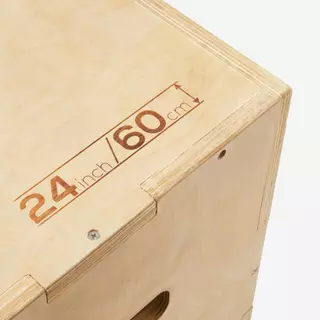 Decathlon Jump Box, Plyometrics Box กล่องสำหรับกระโดดเพื่อการฝึกแบบพลัยโอเมตริก - Brown