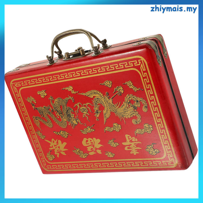 Storage Portable Container Majong Empty Case Folding zhiymais