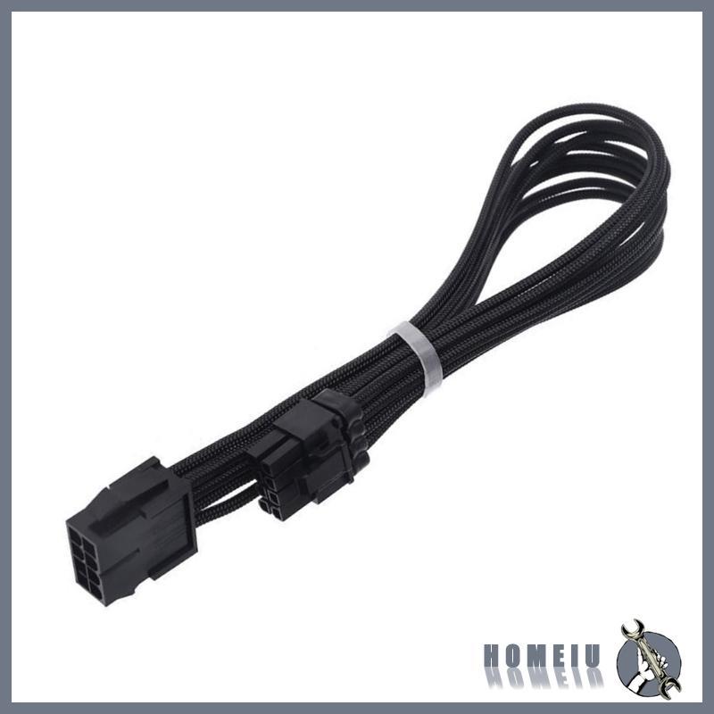 HOMEIU GPU 8Pin 6+2 ถึง PCIE สายไฟ 8Pin PCIExpress อะแดปเตอร์สําหรับกราฟิกการ์ดอุปกรณ์เสริมคอมพิวเตอ
