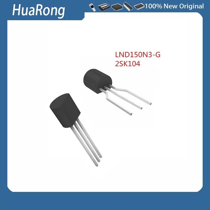 10 ชิ้น/แบทช์ LND150N3-G LND150N3G LND150N3 LND150 2SK104 K104 TO-92