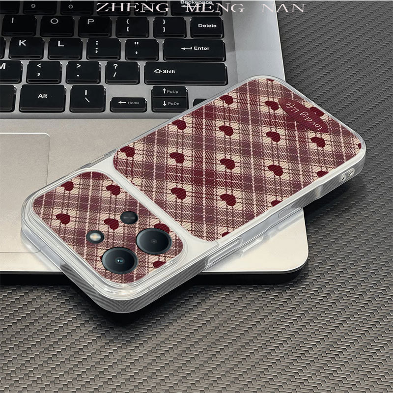 เหมาะสําหรับ Redmi 15C ใหม่ frosted silver 3D พิมพ์หลายสีรูปแบบ anti drop เคสโทรศัพท์ 0082