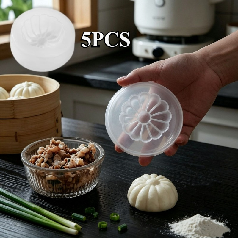 แม่พิมพ์ซิลิโคน Tuile Bakpao Pao Steam Bun Mantao Mantau แม่พิมพ์แม่พิมพ์ตกแต่งเค้ก Nyonya Lie