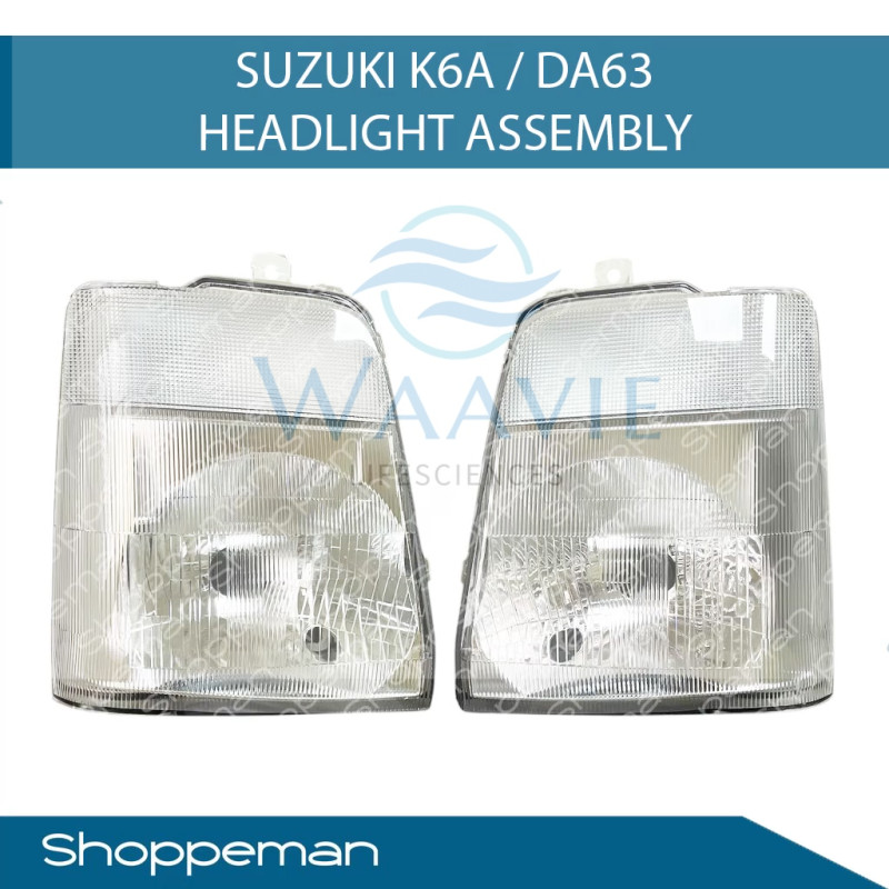 SUZUKI K6A DA63 ไฟหน้า ไฟหน้า ไฟหน้า 24-1101