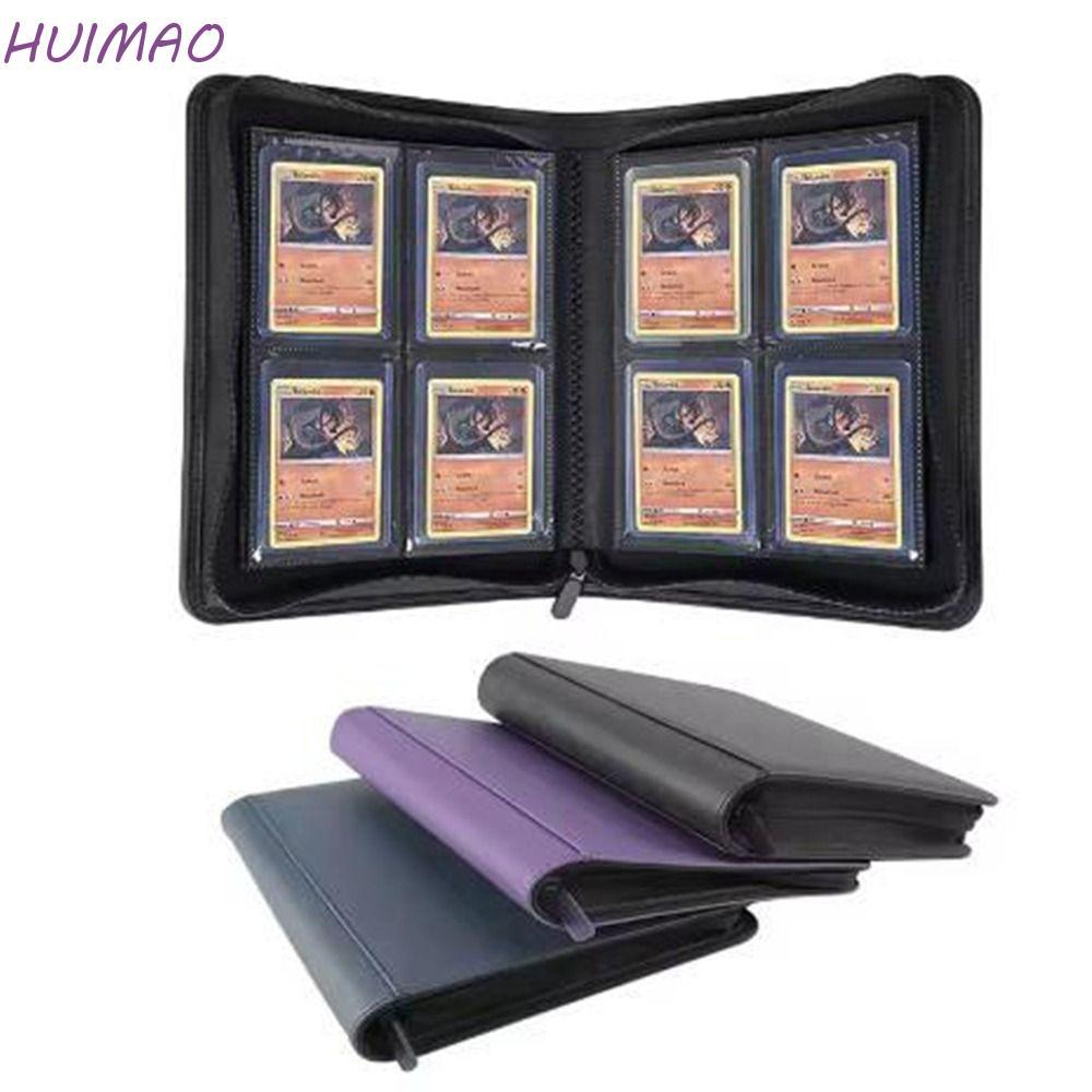 HUIMAO Toploader อัลบั้ม, 112 Toploader PU Toploader Binder, ปฏิบัติกันฝุ่นขนาดใหญ่ความจุกันน้ําการ์