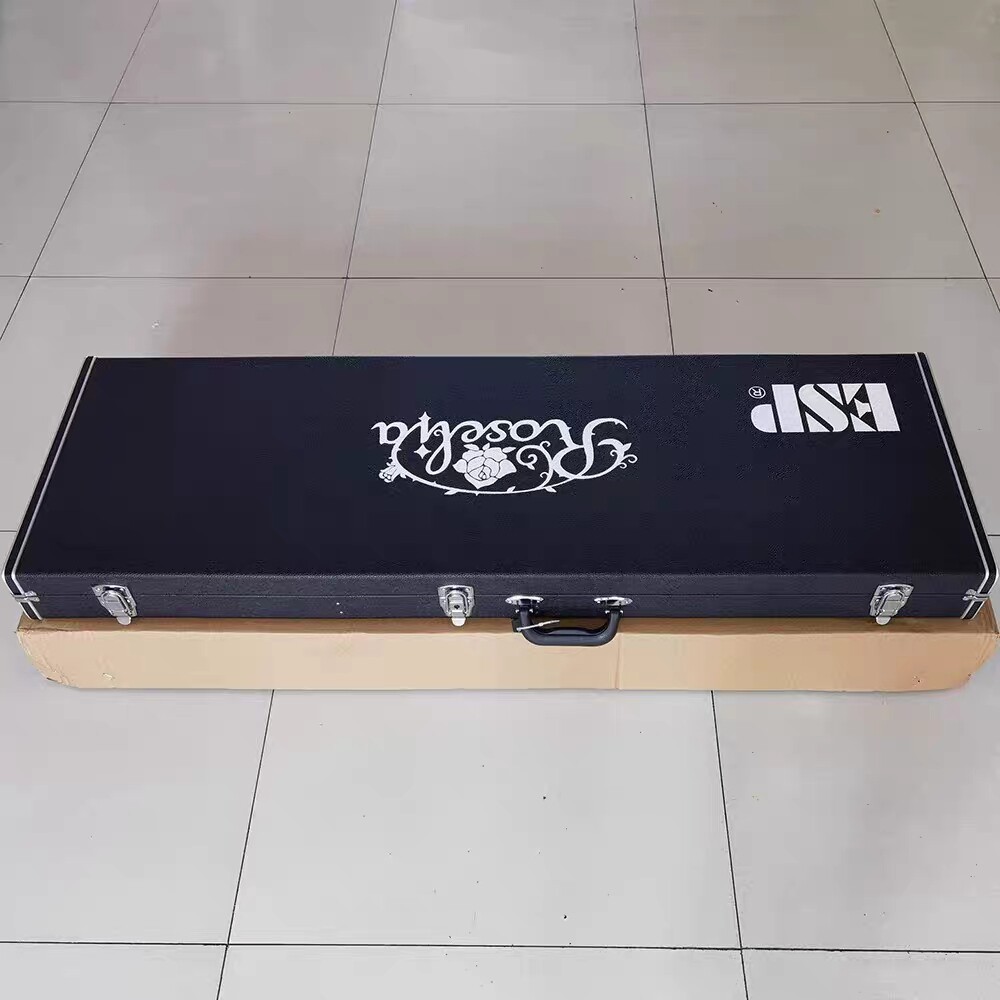 ESP BanG Dream Linkage BTL LISA Imai LISA เบสไฟฟ้าเคสเปียโนล็อคในตัว
