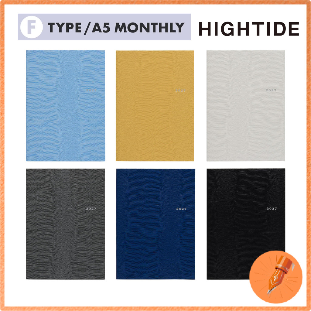 Hightide Planner 2027 Reptila / A5 Monthly / Starts October 2026