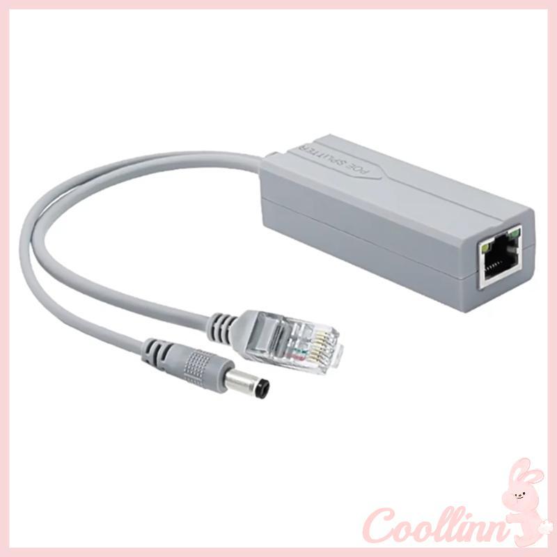 COO 48V ถึง 9V Poe Splitter Power Over Ethernet Module สําหรับอุปกรณ์เครือข่าย 10 100Mbps