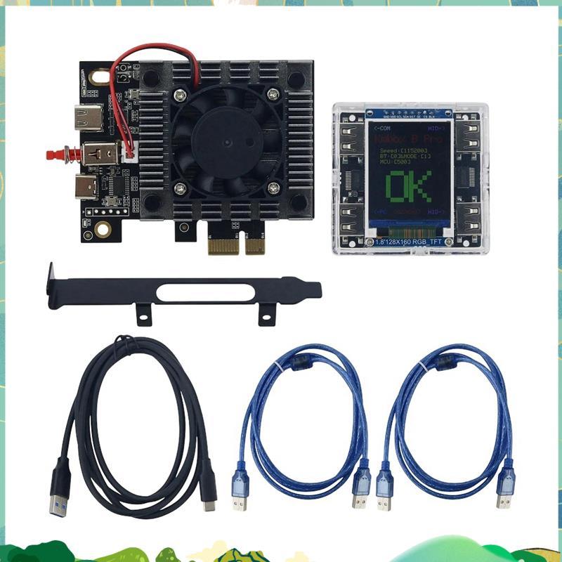 Kmbox B + Pro Key Mouse Controller สําหรับ Stark75T DMA Board Kits พร้อมสวิตช์สําหรับการเขียนโปรแกรม