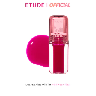 ETUDE Dear Darling Oil Tint อีทูดี้ ลิปทินต์ เนื้อออยล์ 4.2g.