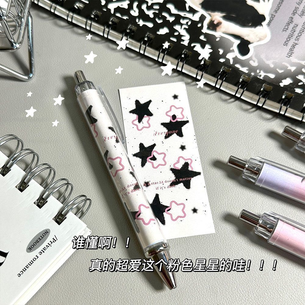 Y2k Millennium Style Student High-Value Medium Pen Exam Dedicated 0.5 Black Quick-Drying Brush Quest