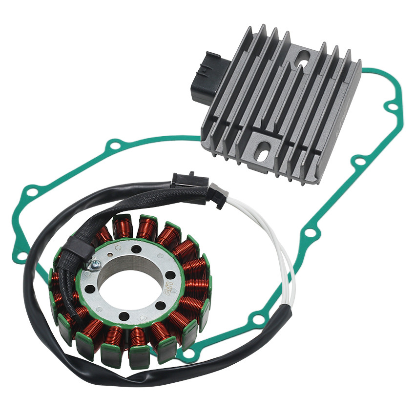 Stator Coil Regulator Rectifier ปะเก็นชุดสําหรับ Kawasaki ER400 ER-4N ABS 2011-2013 ER400 ER-4N 2011