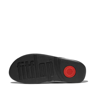 FITFLOP LULU CRYSTAL-MIX TOE-POST รองเท้าแตะแบบหูหนีบผู้หญิง รุ่น JE3-090 สี BLACK
