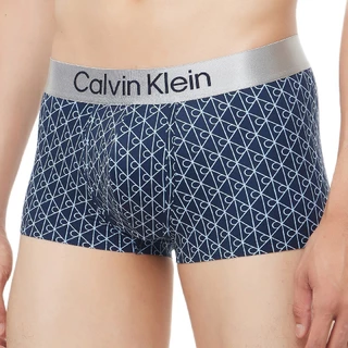 CALVIN KLEIN กางเกงในผู้ชาย Brushed Micro Jersey ทรง Low Rise Trunk รุ่น NB4127 2RH-สีกรม