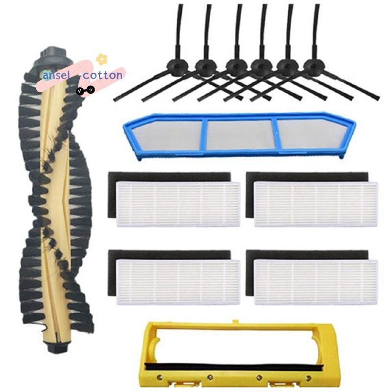Fit สําหรับ A4 A40 X432 A4S Roller หลักแปรงด้านข้าง Hepa กรองกรอง/Spirit H2O หุ่นยนต์ทําความสะอาดชุด