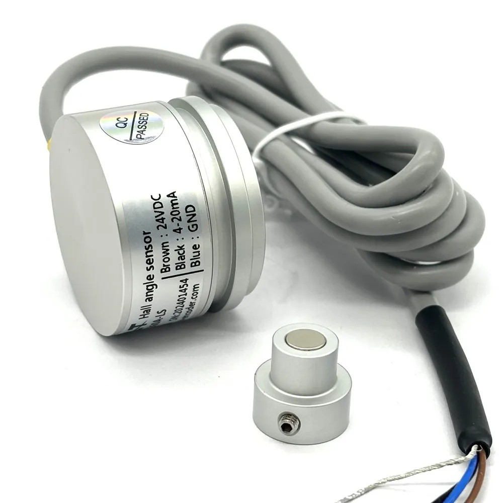 F4XB คุณภาพสูง CALT ปรับแต่ง 24V แหล่งจ่ายไฟ Hall เซ็นเซอร์มุม 4-20mA/SSI/SPI/0-5V/1-5V เอาต์พุต 90/