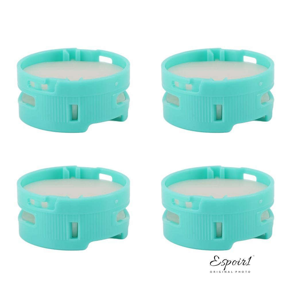 ESPOIR 4PCS กลิ่น Neutralizer เปลี่ยนตลับหมึก,คลิปพลาสติกในตลับหมึกเครื่องฟอกอากาศ,ขนาดกะทัดรัดสําหร