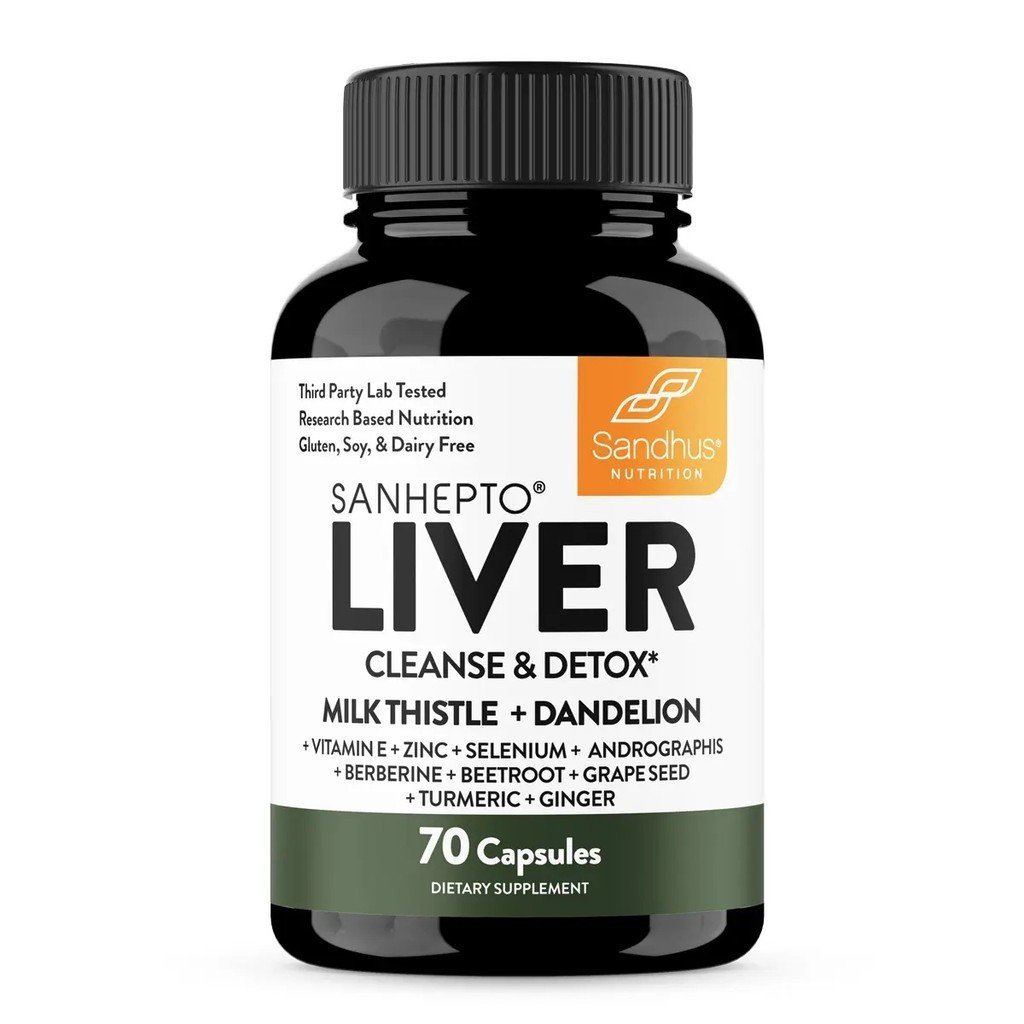 ShusLiverCleanse&รองรับ11IngredientBlend,De,Turmeric,Ginger,Bet,Zinc,VitaminE,Gurtract UBZL