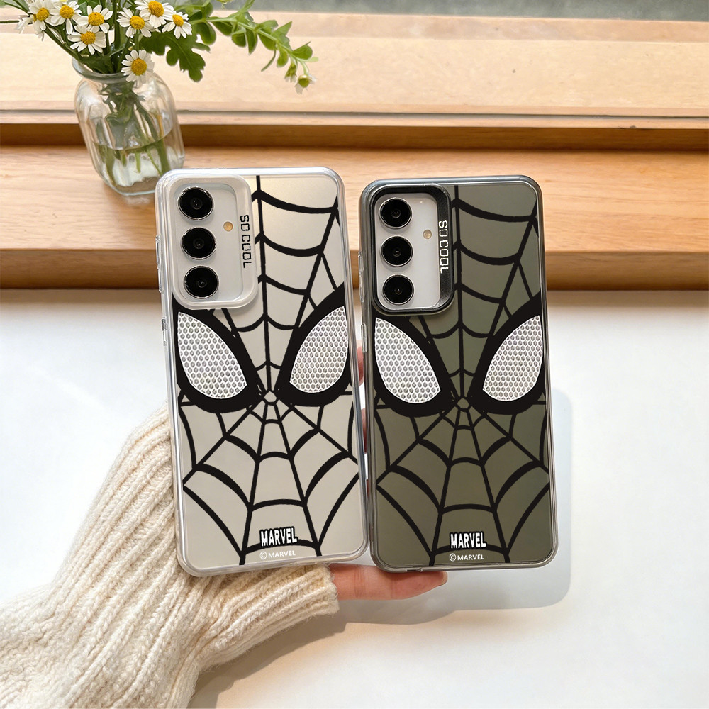 เคสลายไอ้แมงมุมสุดเท่ กันกระแทก เคสโทรศัพท์ สำหรับ SAMSUNG Galaxy S25Ultra A54 A03S S26Ultra A56 A06