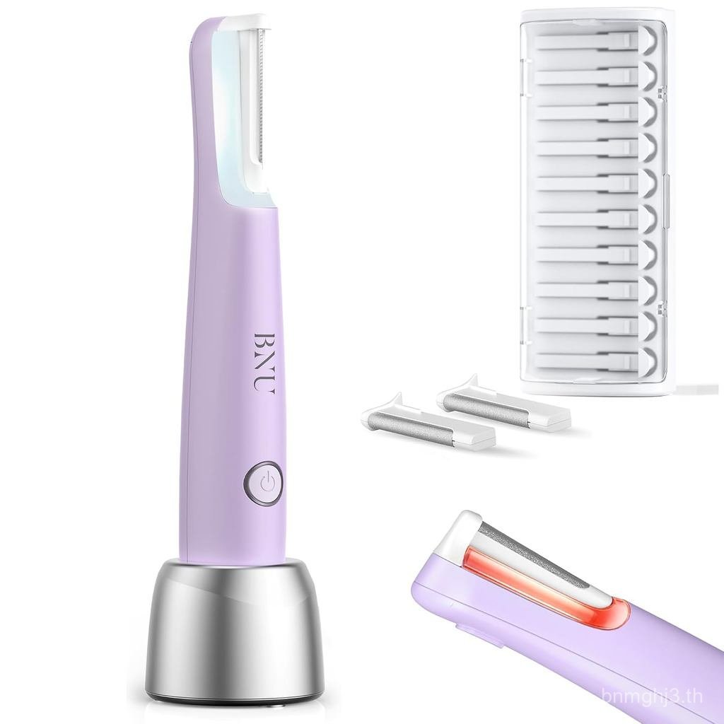 BNU Dermaplane Razor for Women Face, Peach Fuzz Removal & Sonic Exfoliation