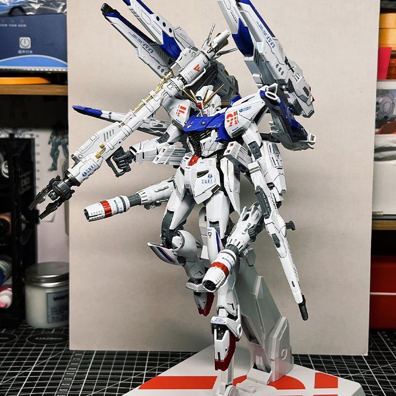 New Batch Color Box] Taipan Reprint 8821 MG1/100 F91 Ship Gun Type Assembly Model f91