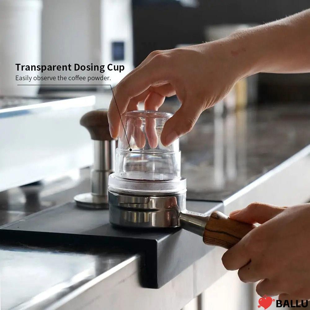 BALLU Coffee Dosing Cup, Espresso Essentials Coffeeware Espresso Dosing Cup, Accessories Stacking 58