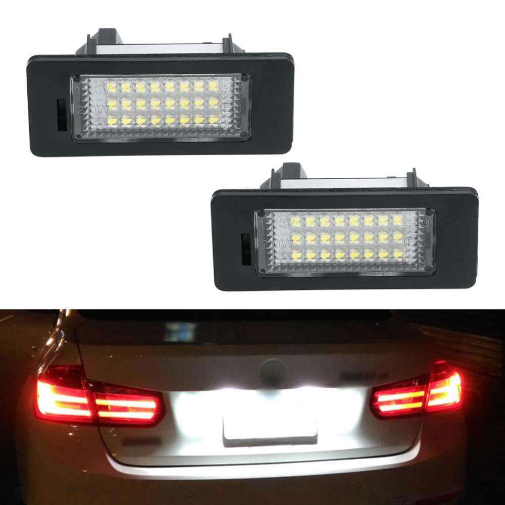 Premium-LED รถป้ายทะเบียนไฟ Clearance สัญญาณไฟท้ายโคมไฟกันน้ําสําหรับ Bmw E82 E88 E90 E91 E92 E93 E3