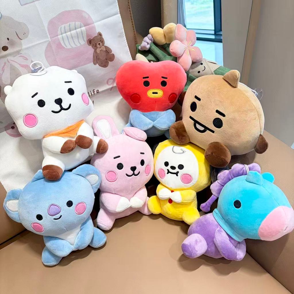 BTS ของเล่นตุ๊กตานุ่มพิเศษ BTS ตุ๊กตาน่ารักอุปกรณ์ต่อพ่วงตุ๊กตาพัดลมของขวัญ20260822