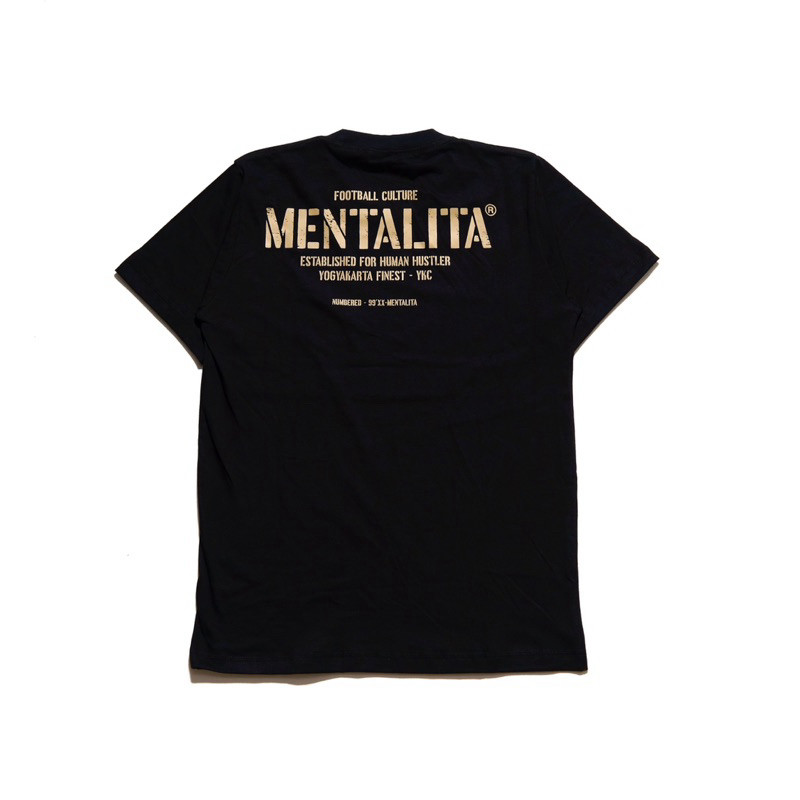 MENTALITA - HUSTLER - TSHIRT - สีดํา