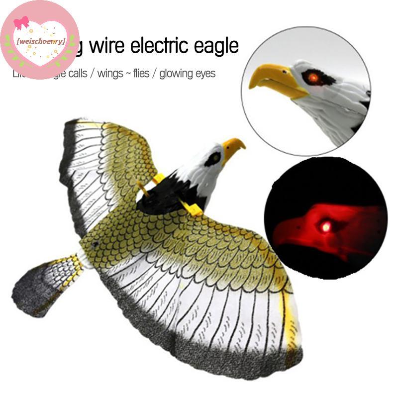 WW Luminous Bird Repellent แขวน Eagle พร้อมเพลง Flying Bird Scarer Flying Bird TH