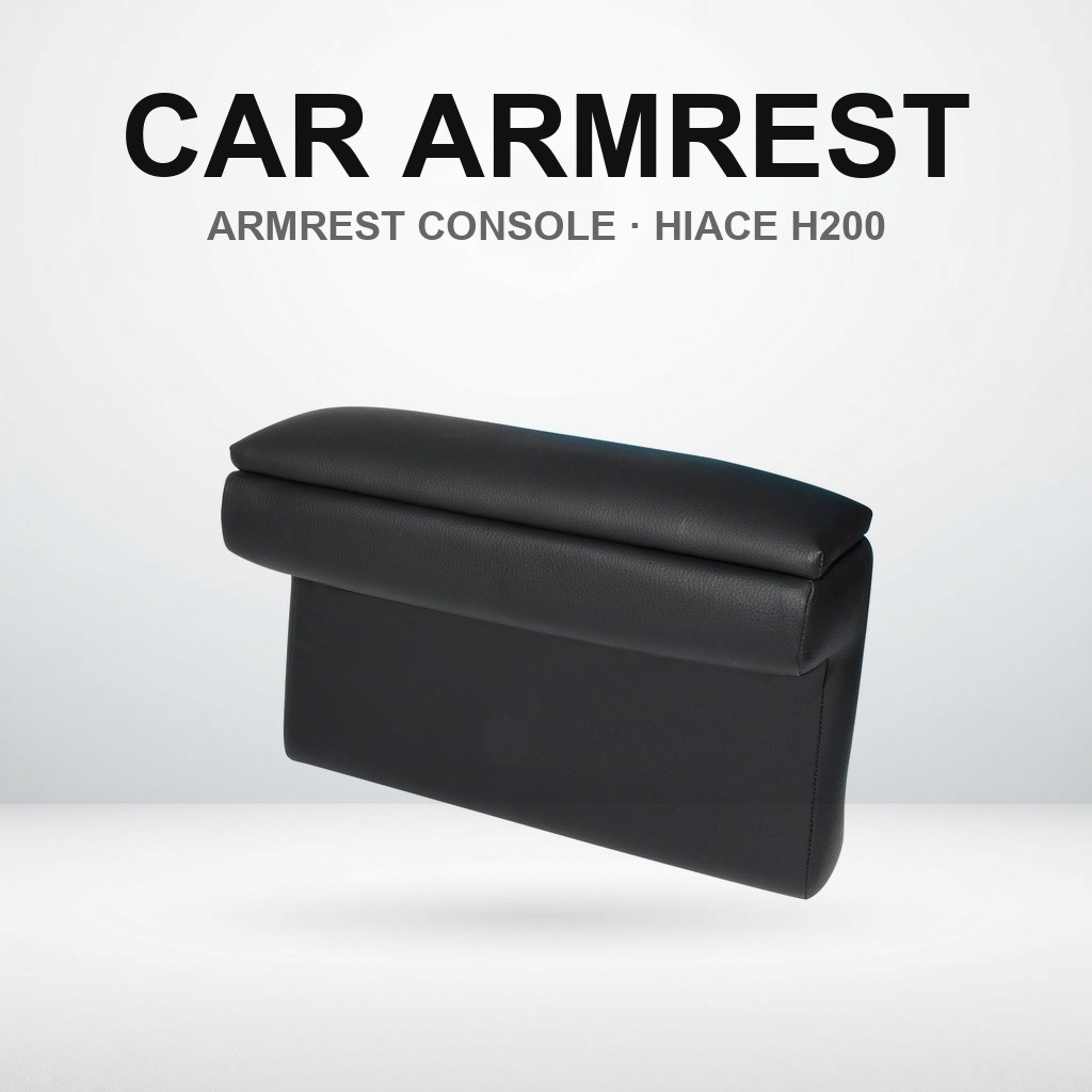 กล่องคอนโซลที่วางแขน เฉพาะรุ่น Toyota Hiace (H200) | Custom Armrest Console Box for Toyota Hiace H20