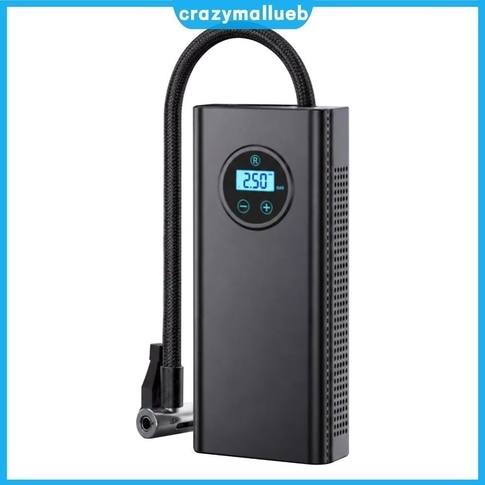 ⚡24ชม.⚡ รถ Tyre Inflator พร้อมเครื่องวัดความดันแบบดิจิตอลไร้สาย Tyre Inflator ใช้งานได้ยาวนานสําหรับ