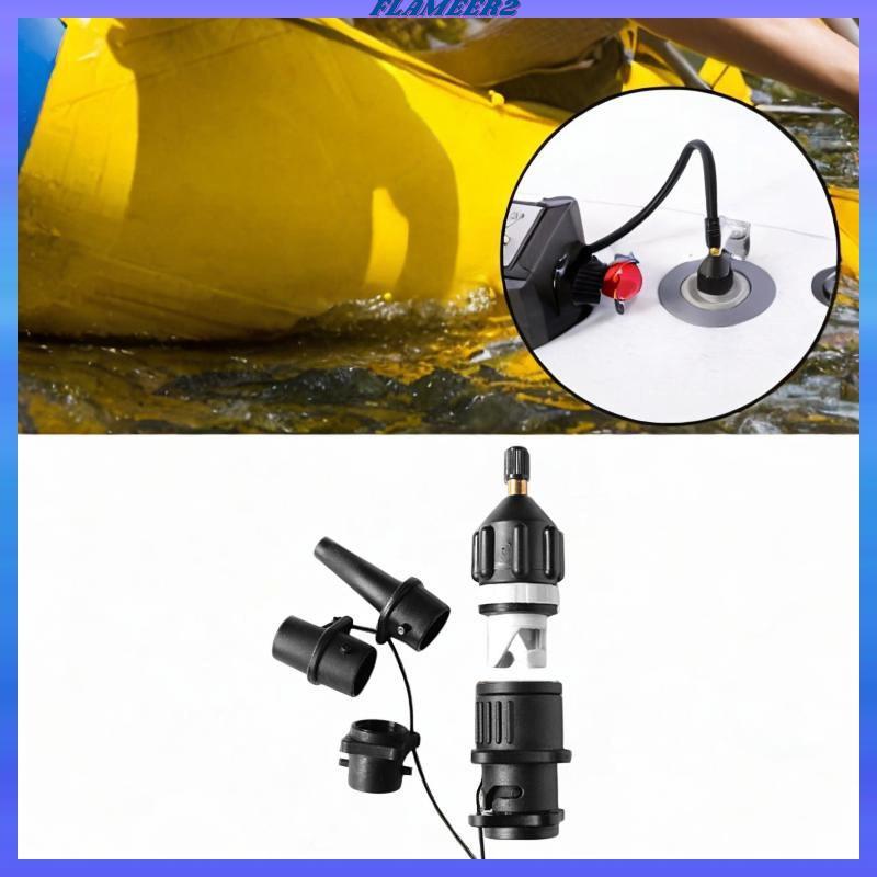 [Flameer2] Paddle Board Pump Adapter Kit Wearproof Inflatable Compressor Pump Converter