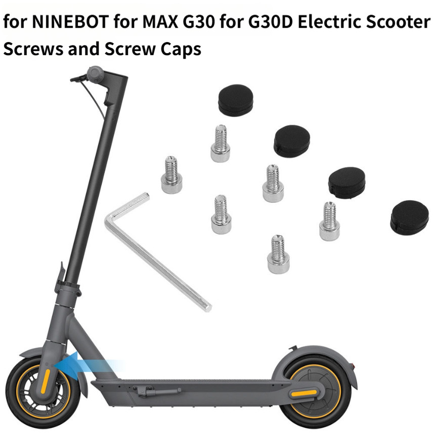 สําหรับ Ninebot FOR max g30 สําหรับ G30D สกู๊ตเตอร์ตกแต่งหมวกสกรูฝุ่น tampion