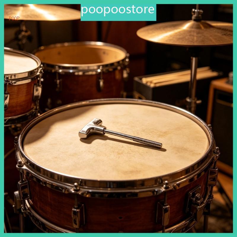 POOP Drum Tension Rod Tuning Key สําหรับการปรับกลองแบบแมนนวลและซ่อม Upkeep