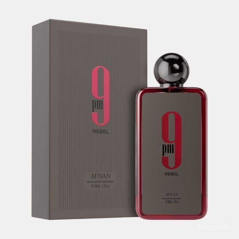 9PM Rebel EDP By Afnan 100ml (สีแดง) แท้