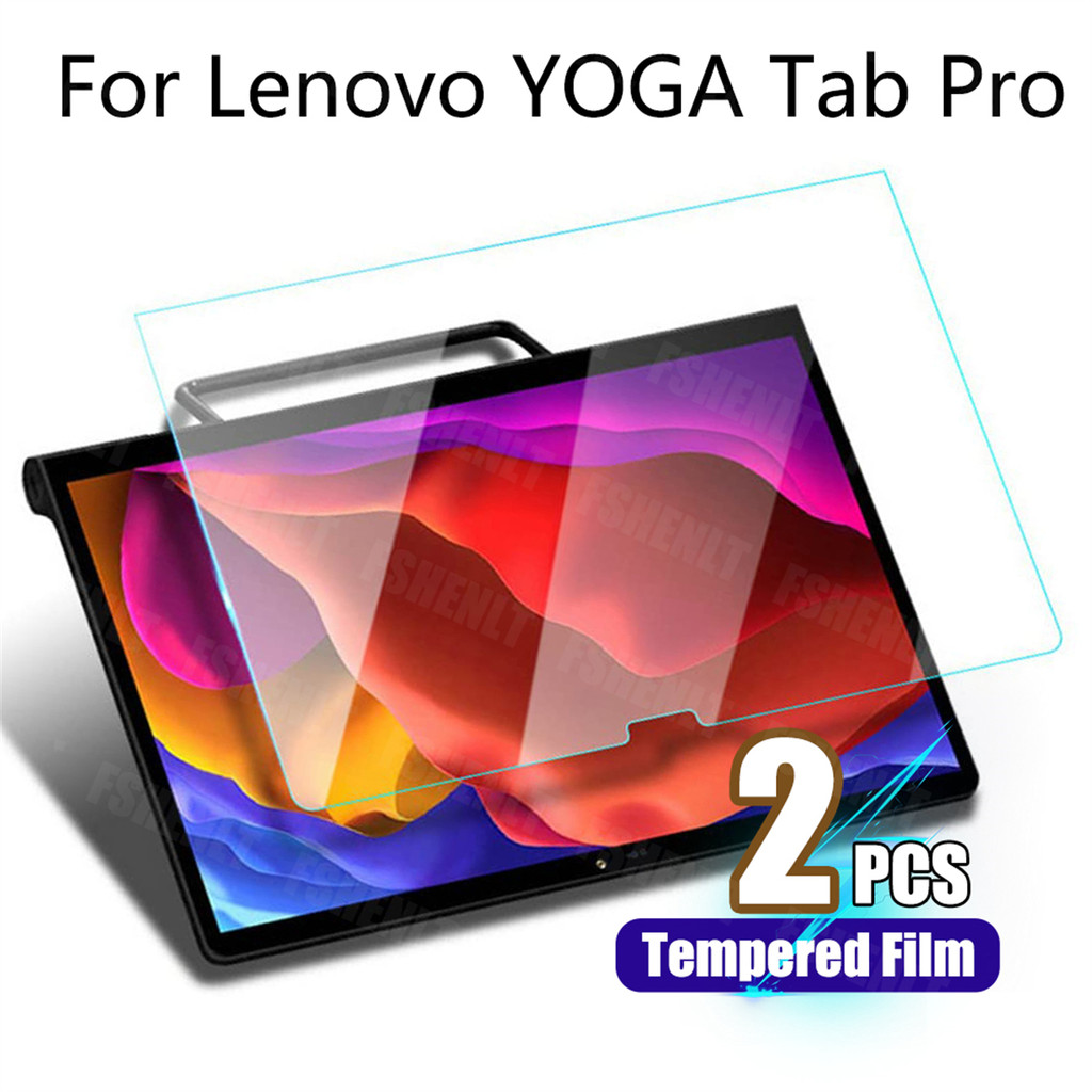 1‐2Pcs HDฟิล์มกระจกใสสําหรับLenovoโยคะTab K11 Plus 12.7 11.1 Gen 2 M11 กระจกนิรภัยAnti Blue Lightฟิล